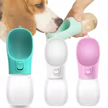 Portable water bottle for dogs