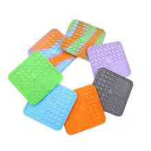 Interactive Silicone Pet Licking Mat – Slow Feeder & Treat Pad