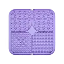 Interactive Silicone Pet Licking Mat – Slow Feeder & Treat Pad