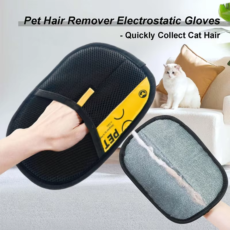 Hair and Lint Removal Glove