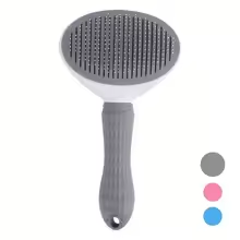 One-Click Pet Hair Removal Comb – De-Shedding Tool for Dogs & Cats